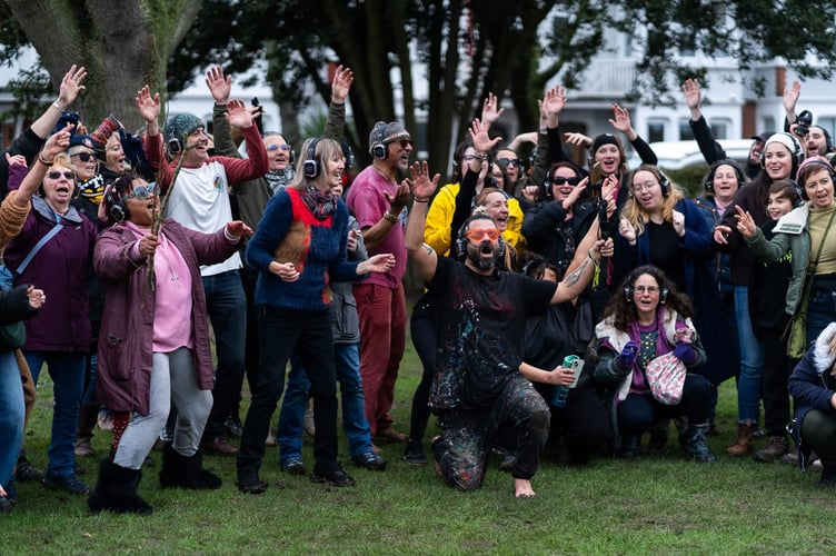Graham has hosted sober silent discos during the solo mission