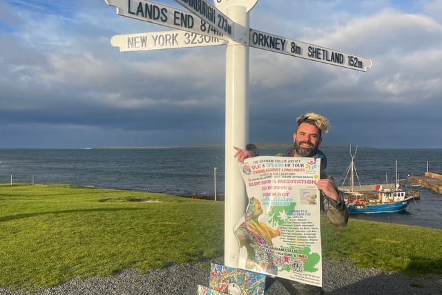 Artist returns to complete nationwide mental health tour 