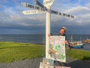Artist returns to complete nationwide mental health tour 