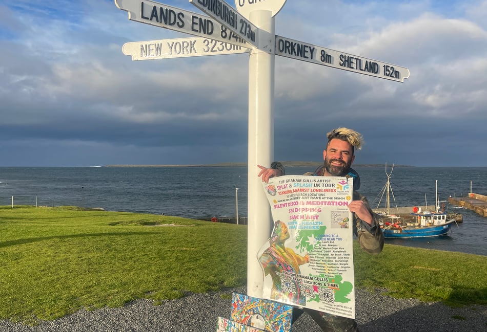 Artist returns to complete nationwide mental health tour 