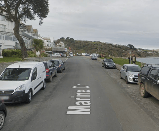 Main road in Looe blocked after car flips onto its roof