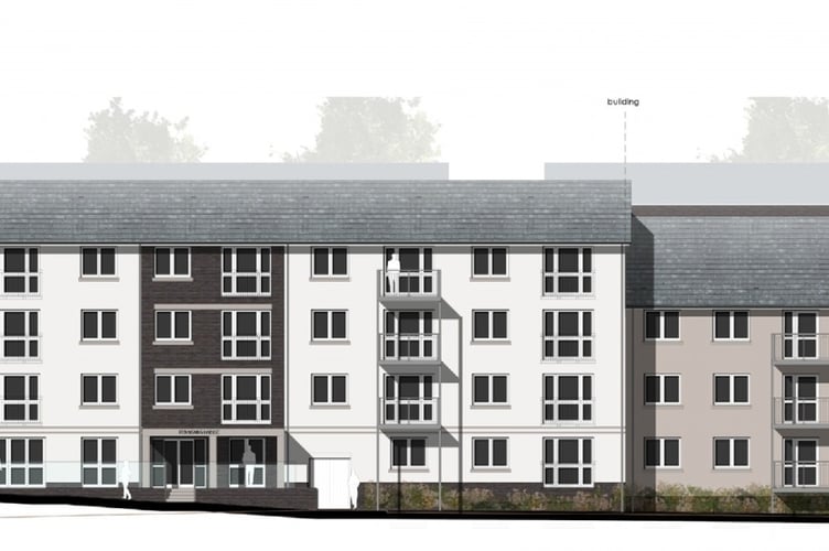 A former Lidl could be transformed into living complex for over 60s.