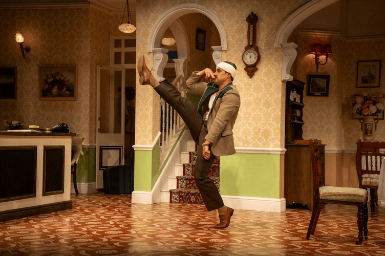 There are many classic moments including the goose-stepping (Picture: Hugo Glendinning)