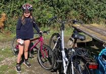 Youngster taking on bike ride for charities close to her heart