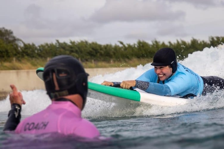 A £10 donation to take part will go to the brand new para surf clubs across England