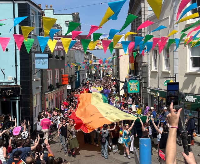 Thousands celebrate Falmouth Pride with parade