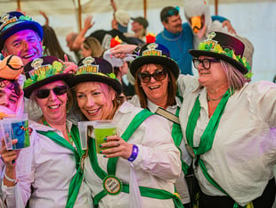 Revellers pour in to enjoy cider and music festival