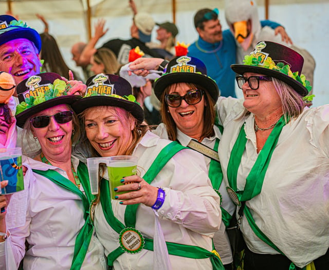 Revellers pour in to enjoy cider and music festival