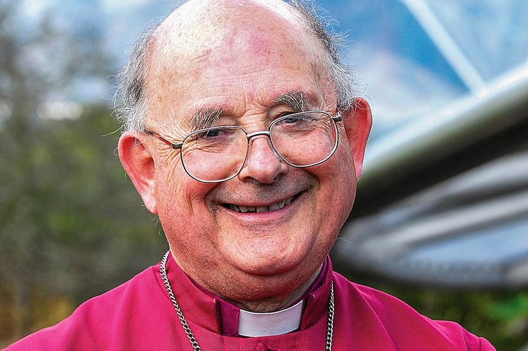 Rt Rev Bill Ind upon his retirement in 2008