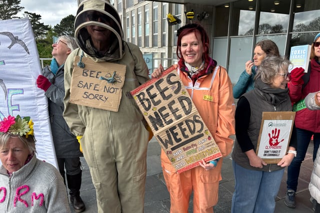 Residents air safety concerns  after chemical weedkiller sprayed