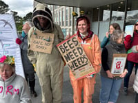 Residents air safety concerns  after chemical weedkiller sprayed