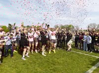 Champions Camborne round off season with big home victory