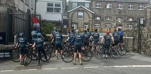 Bike ride from Kent to Cornwall raises funds for two charities
