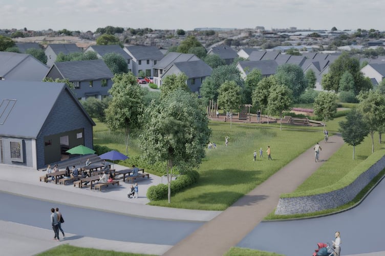 How part of the Penn An Vre development could look (Picture: Persimmon Homes)