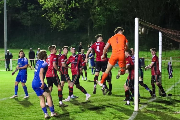 Max Gilbert equaliser v Bovey.