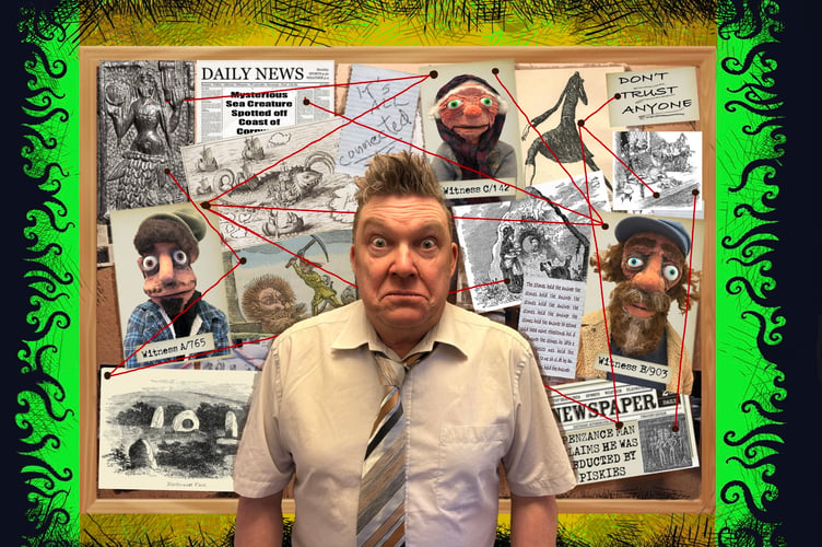 Actor, musician and puppeteer, Craig Johnson, brings his latest show to Penzance.
