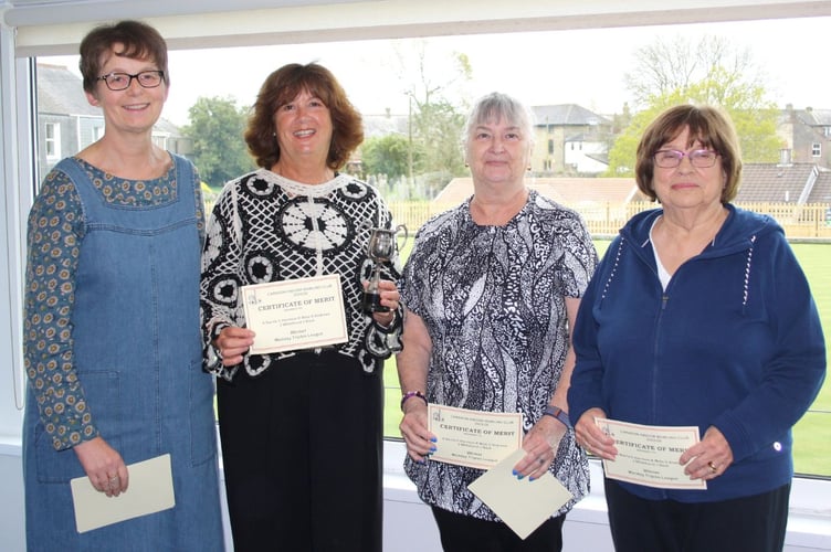 Chris Harrison, Julia Whitehurst, Sue Norris and Jean Back.