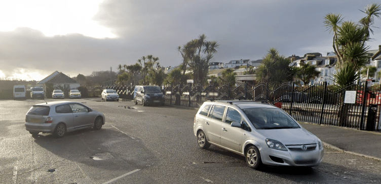  Newquay Railway Station car park (Google street view)