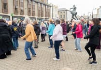 Line dance flash mob takes Truro by storm