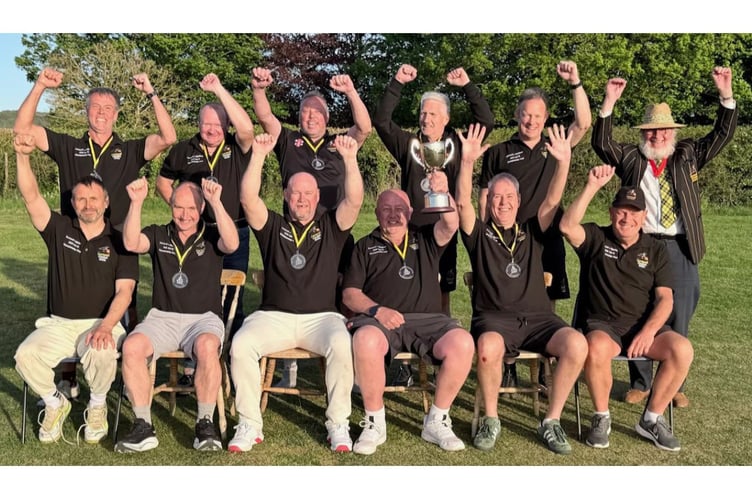 Cornwall Over 50s third team.