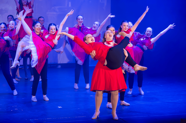 The students showcased the many genres of dance taught at the academy (Picture: Carolyn Oakley)