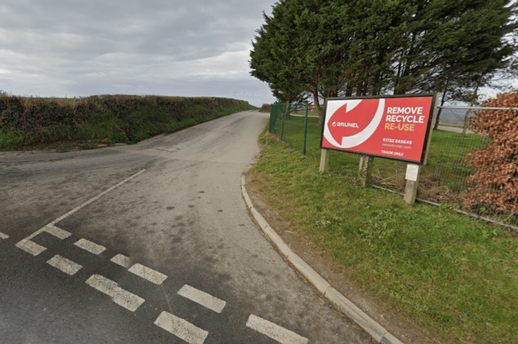 Brunel Recycling Limited submitted plans for a major expansion at a waste management facility near Saltash 