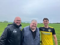 Blind groundhopper visits Looe for his 1,904th football match