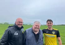 Blind groundhopper visits Looe for his 1,904th football match