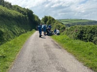 Injured cyclist rescued by coastguard on Camel Trail