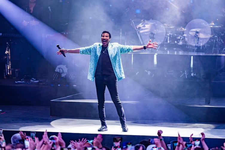 Lionel Ritchie wowed crowds at the Eden Sessions in 2023