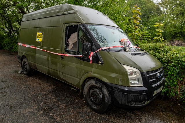Bodies of man and dog found in van at St Austell lay-by