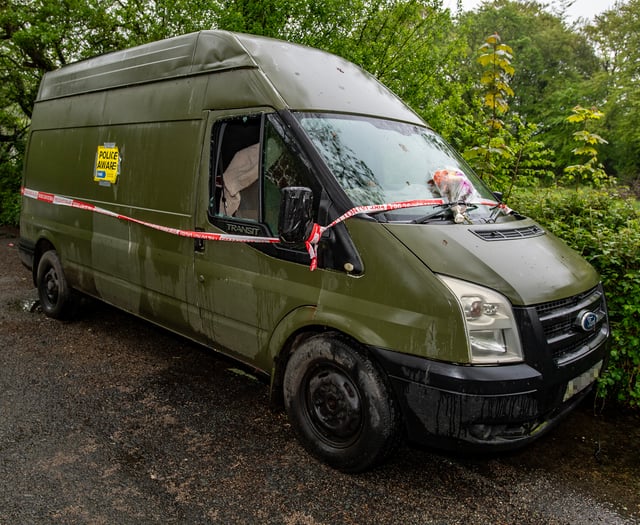 Bodies of man and dog found in van at St Austell lay-by