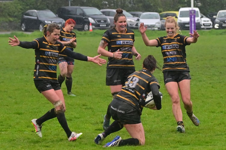 Cornwall Women Rugby v British Police.
