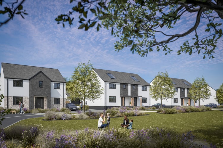 A CGI of what The Paddocks will look like