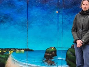 Renowned artist crowned winner of door art initiative 