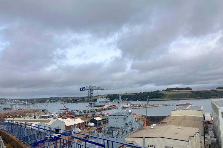 The docks area in Falmouth. (Picture: Andrew Townsend)