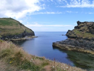 Boscastle with its spectacular harbour entrance
