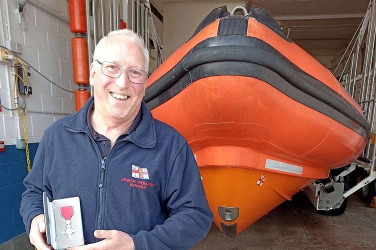 Gareth Horner has been the operations manager at Newquay Lifeboat Station for the past 21 years (Picture: Newquay RNLI)