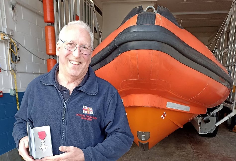 Lifeboat station operations manager retiring from role