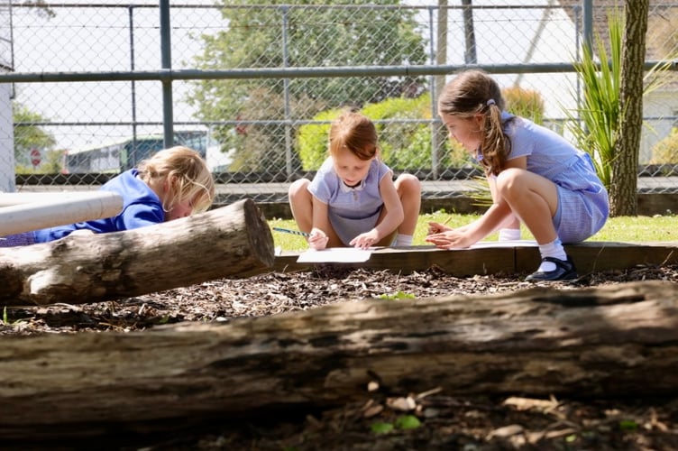 Fowey Primary School pupils enjoyed taking part in outdoor activities to mark the special day