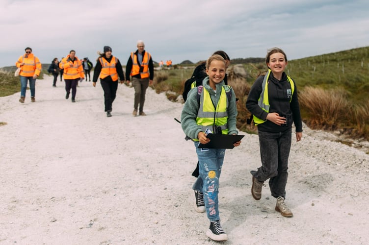 Youngsters were guests of honour at the officially opening of the Dubbers site in the Clay Country.