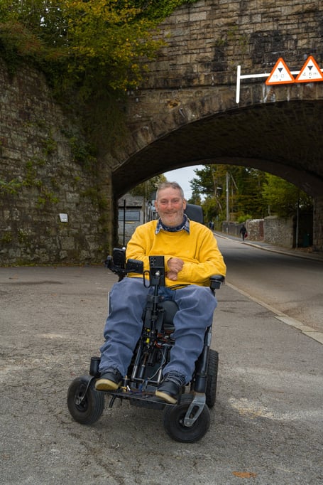 Cllr Steven Webb is backing the petition to make Truro's Kenwyn Road a 20mph zone