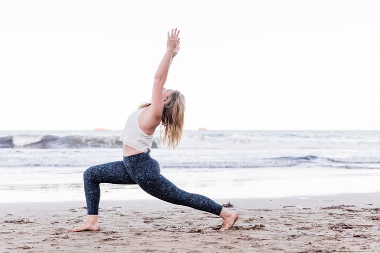 Beach yoga will be organised