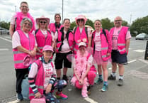 Supermarket staff tickled pink by fundraising efforts