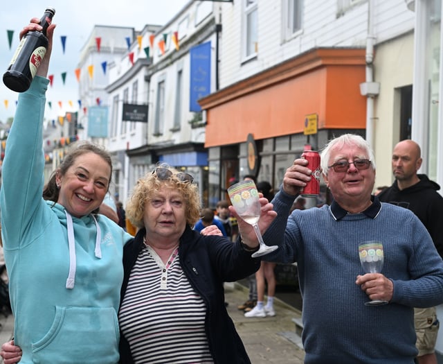 Big lunch defies weather for community fun