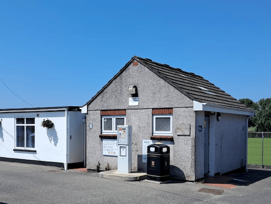 The public toilets at the Recreation Ground (Picture: St Columb Town Council)