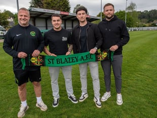 Hart delighted as Blazey sign Mousehole's Calver and Mitchell 