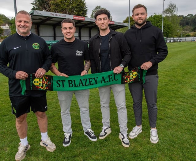 Hart delighted as Blazey sign Mousehole's Calver and Mitchell 