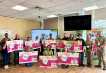 Hospice thanks businesses for colourful community support