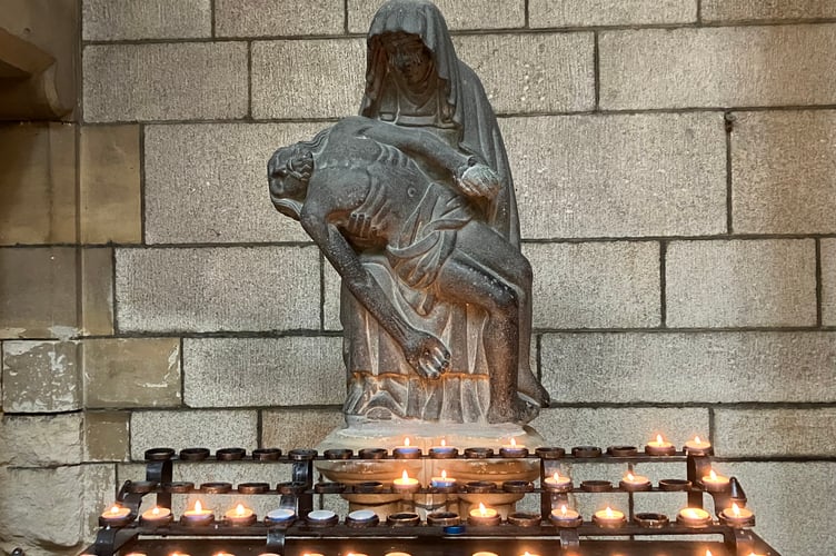 The Pieta at Truro Cathedral (Picture: Judith Field)